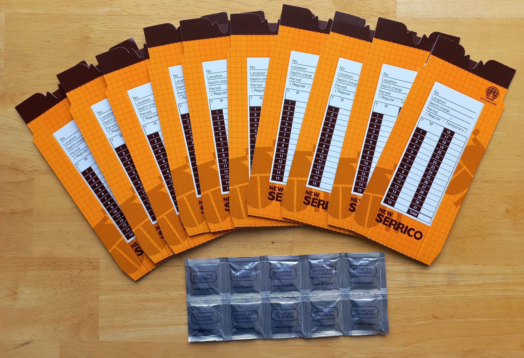 Ten_New_Serrico_Traps_With_Ten_Cigarette_Beetle_Lures