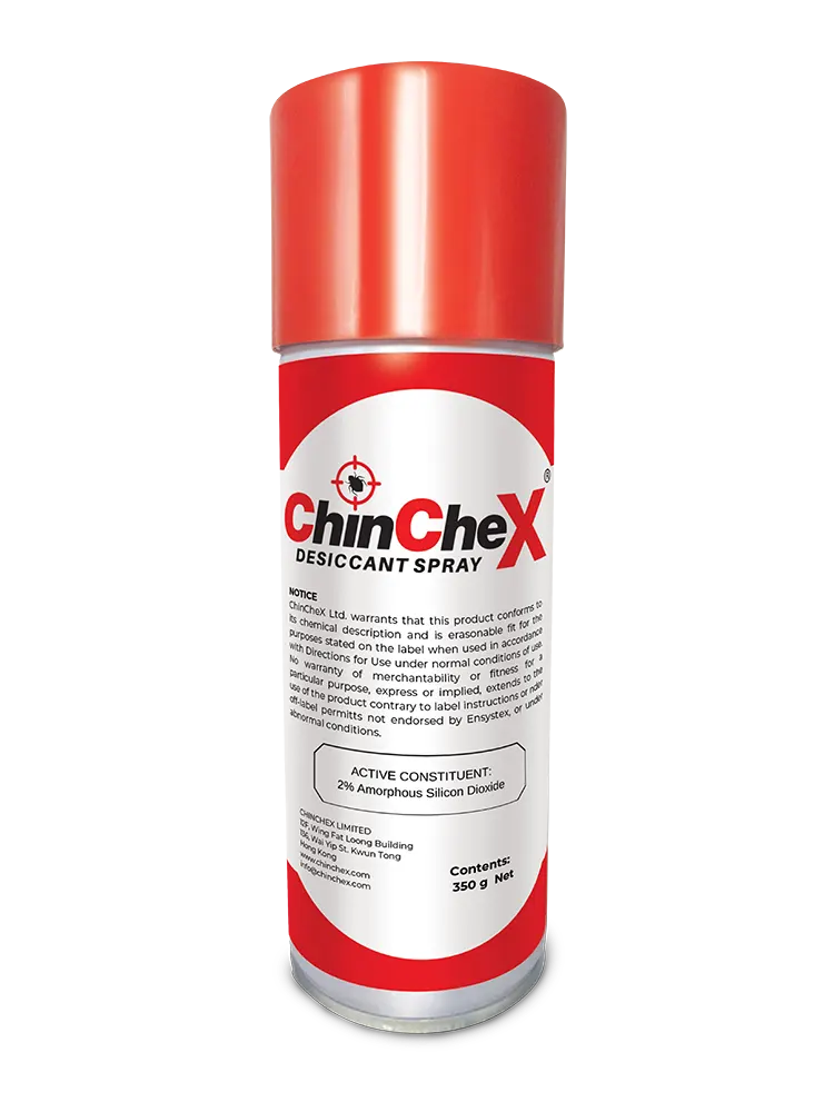 Bottle of 50 gm Chinchex Bedbug Desiccant